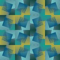 Abstract halftone seamless pattern. Background with striped texture. Geometric mosaic, tile. vector