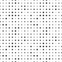 Seamless pattern with grunge halftone dots. Dotted texture. Abstract geometrical pattern of round shape. Screen print. vector