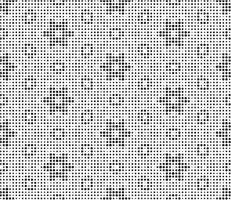 Abstract halftone ornamental geometric background. Pop art style card. Grunge texture. vector