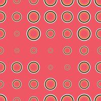 Seamless pattern with grunge halftone dots. Dotted texture. Abstract geometrical pattern of round shape. Screen print. vector