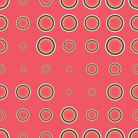 Seamless pattern with grunge halftone dots. Dotted texture. Abstract geometrical pattern of round shape. Screen print. vector