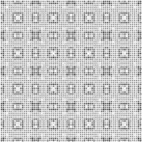 Abstract halftone ornamental geometric background. Pop art style card. Grunge texture. vector