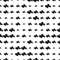 Seamless pattern with grunge halftone dots. Dotted texture. Abstract geometrical pattern of round shape. Screen print. vector