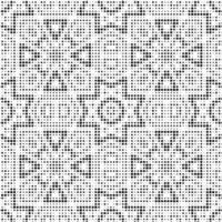 Abstract halftone ornamental geometric background. Pop art style card. Grunge texture. vector