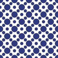 Round seamless pattern. Seamless retro circle pattern. Dotted round seamless background, pattern, ornament for wrapping paper, fabric, textile, website, wallpaper. vector