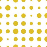 Seamless pattern with grunge halftone dots. Dotted texture. Abstract geometrical pattern of round shape. Screen print. vector