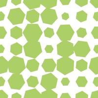 Colorful abstract halftone seamless pattern with hexagon, geometric shapes. vector