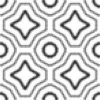 Abstract halftone ornamental geometric background. Pop art style card. Grunge texture. vector