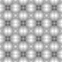Abstract halftone ornamental geometric background. Pop art style card. Grunge texture. vector