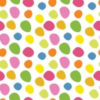 Festive pattern with colorful little circles. Chaotic polka dot background. Abstract round seamless pattern. Dotted texture. vector