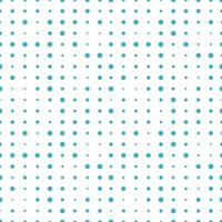 Seamless pattern with grunge halftone dots. Dotted texture. Abstract geometrical pattern of round shape. Screen print. vector