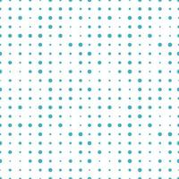 Seamless pattern with grunge halftone dots. Dotted texture. Abstract geometrical pattern of round shape. Screen print. vector