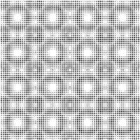 Abstract halftone ornamental geometric background. Pop art style card. Grunge texture. vector