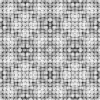 Abstract halftone ornamental geometric background. Pop art style card. Grunge texture. vector