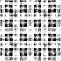 Abstract halftone ornamental geometric background. Pop art style card. Grunge texture. vector