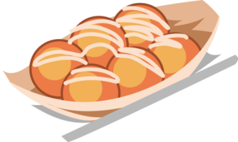 takoyaki png gráfico clipart diseño