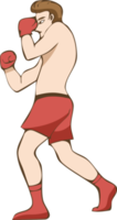 Boxing png graphic clipart design