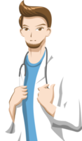 Doctor png graphic clipart design