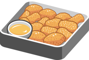 Nuggets png graphic clipart design