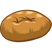 Bread png graphic clipart design