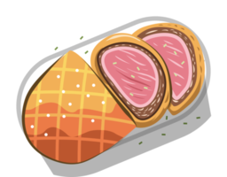 Rindfleisch Wellington png Grafik Clip Art Design