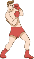 Boxing png graphic clipart design