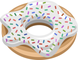 Donut png graphic clipart design