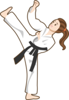 taekwondo PNG grafisch clip art ontwerp