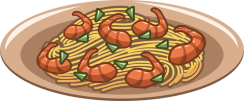 Spaghetti png graphic clipart design
