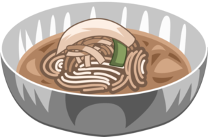 Naengmyeon png graphic clipart design