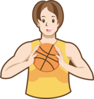 basketboll spelare png grafisk ClipArt design