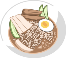 Naengmyeon png graphic clipart design