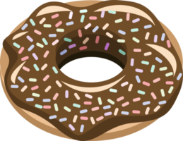 Donut png graphic clipart design