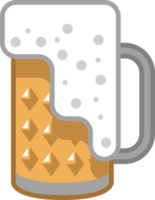 Beer mug png graphic design