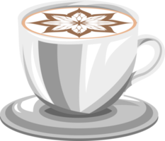 Coffee cup png graphic clipart design