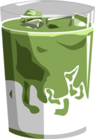 Matcha Grün Tee png Grafik Clip Art Design