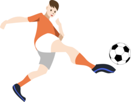 Amerikaans voetbal PNG grafisch clip art ontwerp