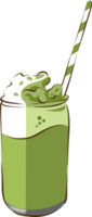 matcha groen thee PNG grafisch clip art ontwerp