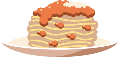 lasagna png graphic clipart design