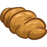 Bread png graphic clipart design