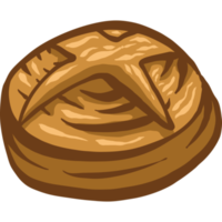 Bread png graphic clipart design