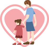 Family png graphic clipart design