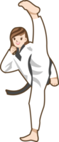 taekwondo png graphique clipart conception