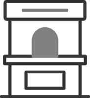 Ticket Box Vector Icon