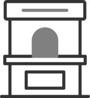 Ticket Box Vector Icon