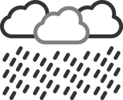 Heavy Rain Vector Icon