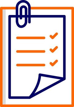 icono de vector de notas