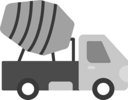 Cement Truck Vector Icon