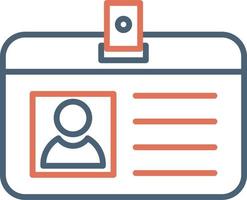 Identification Card Vector Icon