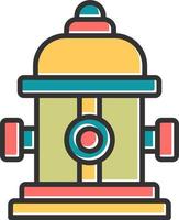 Fire Hydrant Vector Icon